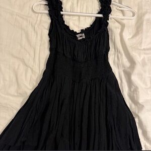 Black Sleeveless Dress / Romper